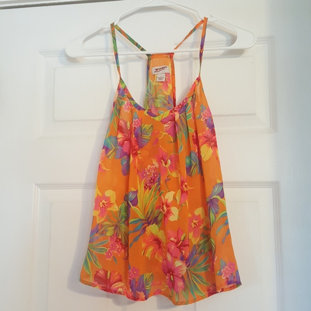 Floral tank top